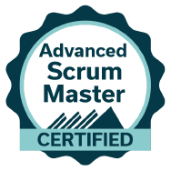 SAFe Advanced Scrum Master Certification Badge